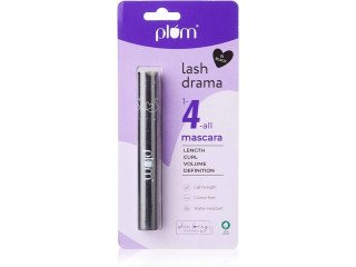 Plum Goodness Lash Drama 1-4-All Mascara- 01 Black 8ml Brand: Plum