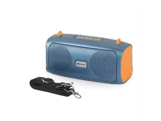 Kisonli KS-2003: Portable Bluetooth Speaker with 5W Stereo Sound, 4.5H Playtime, TF Card, USB, FM Radio, Type-C Charging