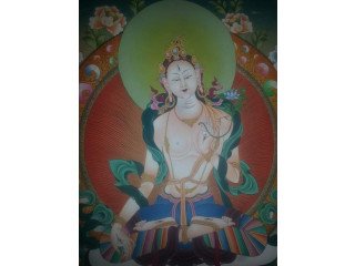 White Tara (Dolma karpo)सेतो तारा THANGKA PAINTING 10%OFF