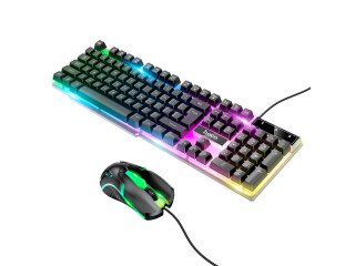 GM11 Terrific glowing gaming keyboard and mouse set(general english version)