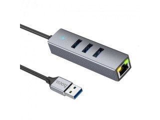 HB34 Easy link USB Gigabit Ethernet adapter(USB to USB3.0*3+RJ45)