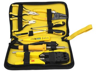 BOSHI 11 Pcs Telecomunications maintenance set