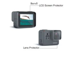 Ultra Clear LCD Screen Protector + Lens Protector Film for gopro 5/6/7 (H9 tempering glass materials) Model: X-395-1