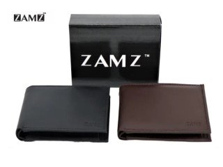 Zamz Genuine 100% Leather Wallet For Men