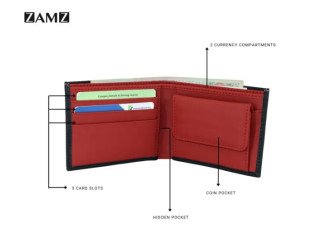 Zamz Genuine Leather Wallet For Men