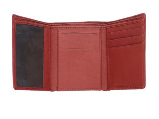 Zamz Three fold 100% Genuine Leather Wallet For Men