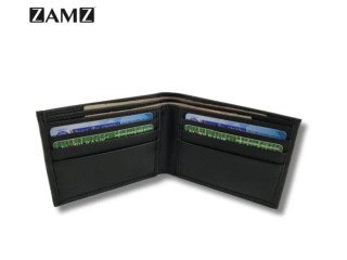 Zamz Genuine 100% Leather Slim Wallet For Men