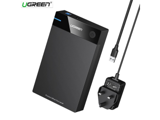 UGREEN-USB 3.0 B To 3.5''/2.5" SATA Hard Driver Enclosure