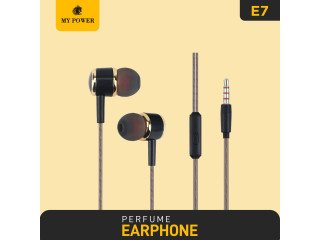 My Power E7 Earphone, Inear Handsfree, High Bass Stereo