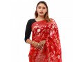 womens-organza-woven-design-saree-with-unstitched-blouse-small-2