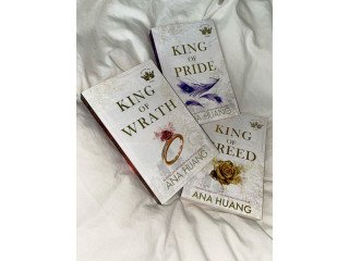 Ana Huang Combo Book : King of Pride + King of Wrath + King of Greed