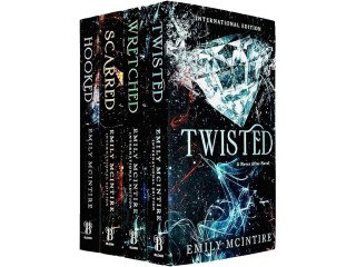 4 Combo Books : Hooked + Scarred + Wretched + Twisted by Emily McIntire