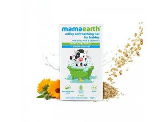 Mamaearth Milky Soft Bathing Bar 75gm (Pack of 2)