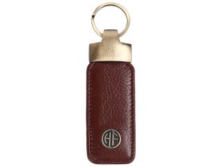 Hammonds Flycatcher Genuine Leather Keyring