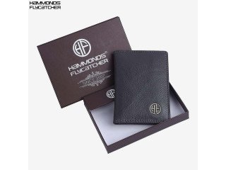 Hammonds Flycatcher Grey Unisex Genuine Leather Card Holder (cc601 grey)