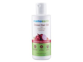 Mamaearth Onion Oil for Hair Growth & Hair Fall Control with Redensyl-150ml