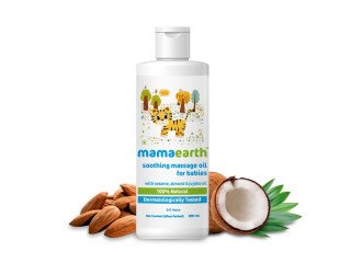 Mamaearth Soothing Massage Oil for Babies with Sesame, Almond & Jojoba Oil - 200ml