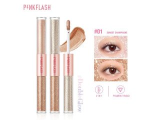 Pink Flash-E18 2 in 1 All Glow Liquid Eyeshadow