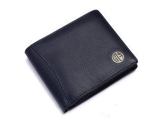 Hammonds Flycatcher Blue Genuine Leather Wallet for Men (HF 593 BNL)