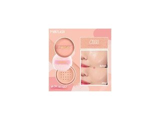 Pink Flash-F06 Oil Controller Translucent Loose Powder, Shade/Color: 111 Light Skin Tones