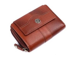 Hammonds Flycatcher Genuine Leather Ladies Wallet (5003 tan)