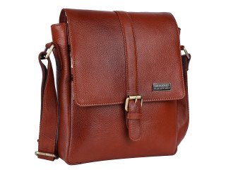 Hammonds Flycatcher Genuine Leather Sliing Bag (1164 tan)