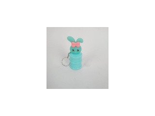 Lipblam With Key Chain Color: Green