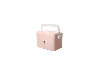 Double-Layer Medicine Case for Home Color: Pink