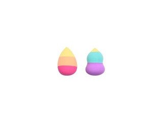 Rainbow Series Spectrum Makeup Sponge (2 Pcs) Brand: Miniso