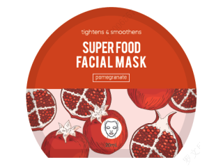 Super Food Facial Sheet Mask(Pomegranate) Brand: CC Brand