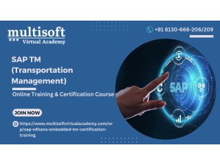 SAP TM (Transportation Management) Training Certification Course