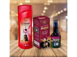 ONION HAIR TONIC AND ONION SHAMPOO COMBO